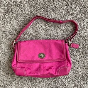 Pink Coach purse